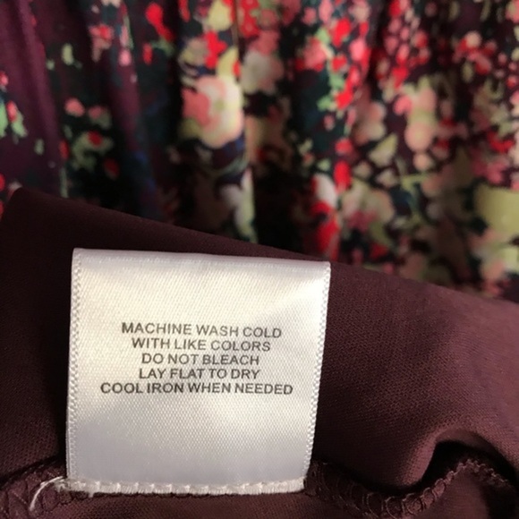 MODCLOTH floral faux wrap midi dress mimi romantic mod cloth medium flirty girly - Picture 13 of 16